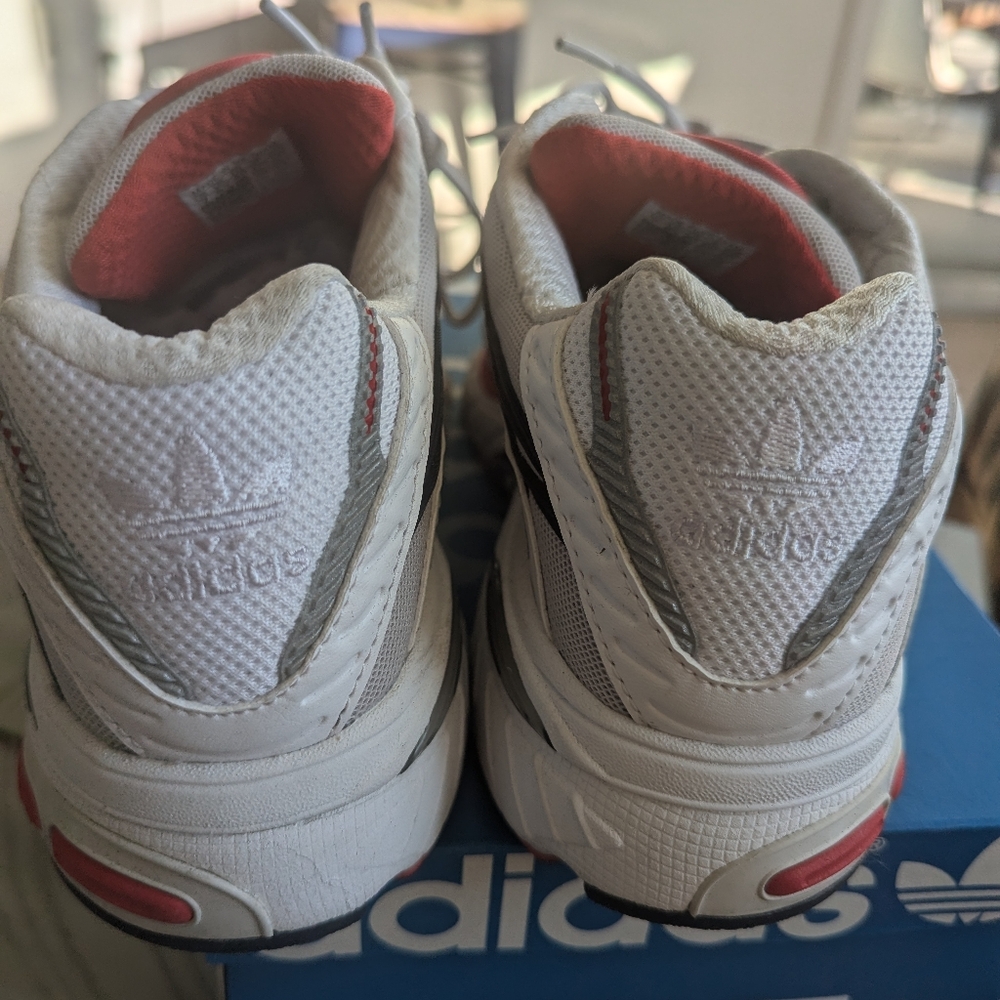 Adidas Adidtar Cushion USA Olympics Men's 7 Women's 8.5 vnds Originals Red White - Picture 4 of 11